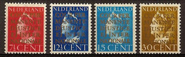 Nederland 1940 Dienst 16/19 Ongebruikt/MH  Cour Permanente De Justice, Service Stamps. - Dienstzegels