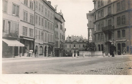 Carte-Photo : Genève Eglise Luthérienne - Rue De La Fontaine - Rue Verdaine - Genève