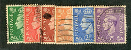 2019 GB Scott # 258-63 Used "Offers Welcome" - Usati