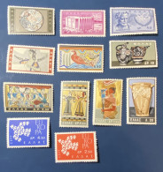 Grèce - 12 Timbres Neuf ** Années 1960/1970 - Collections