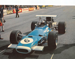 010998 "JEAN PIERRE BELTOISE - MATRA F. 1 - GRAN PREMIO D'ITALIA 1968 - MONZA" CARTOLINA  ORIG. NON SPED. - Automovilismo - F1