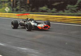 011004 " PEDRO RODRIGUEZ - BRM F. 1 1968 - GRAN PREMIO D'ITALIA 1968 - MONZA" CARTOLINA  ORIG. NON SPED. - Autosport - F1