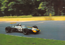 011006 " JACK BRABHAM  - REPCO BRABHAM F. 1 1968 - GRAN PREMIO D'ITALIA 1968 - MONZA" CARTOLINA  ORIG. NON SPED. - Automobile - F1