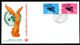 United Nations FDC 1978 Global Eradication Of Small Pox - Brieven En Documenten