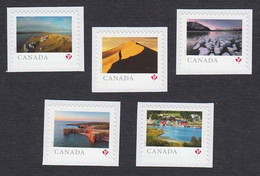 Qc. FROM FAR AND WIDE = Full Set Of 5 Stamps Cut From Booklet = MNH Canada 2020 Sc #3221-3225 - Unused Stamps