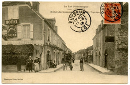 PUYBRUN - Hôtel Du Commerce - Boine Propriétaire - Le Lot Pittoresque  - Voir Scan - Otros Municipios