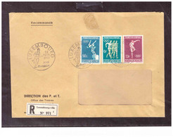 TEM15990  -  LUXEMBOURG  22.2.1968   /  REGISTERED FDC  FRANKED  WITH NR.  716+720+721  CAT. UNIFICATO - Storia Postale