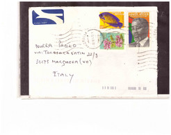 TEM16009  -  PRETORIA  11.10.2014   /    AIR MAIL  LETTER WITH INTERESTING POSTAGE - Storia Postale