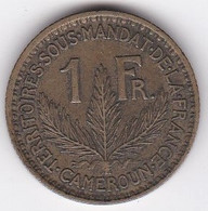 CAMEROUN Territoire Sous Mandat De La France. 1 Franc 1926 - Cameroon
