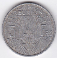 ILE DE LA REUNION. 5 FRANCS 1955 . ALUMINIUM - Réunion