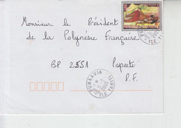 POLINESIA FRANCESE  2005 -   Femme Polynésie - Lettres & Documents