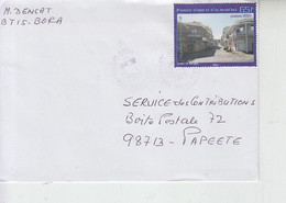 POLINESIA FRANCESE  2008 -  Rue Gauguin - Storia Postale