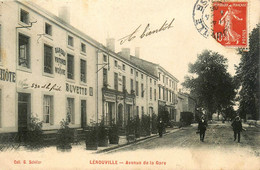 Lérouville * Avenue De La Gare * Hôtel Café Restaurant Buvette - Lerouville