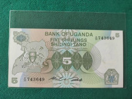 UGANDA 5 SHILLINGI 1982 - Uganda