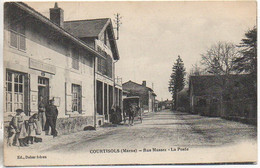 51 COURTISOLS  Rue Massez  - La Poste - Courtisols