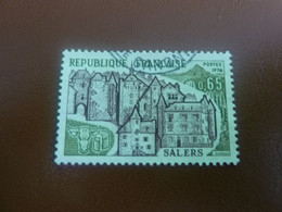 Salers - Série Touristique - 65c. - Vert-jaune Et Violet-brun - Oblitéré - Année 1974 - - Usados