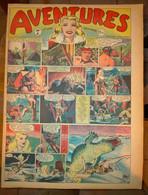 AVENTURES N° 4 LOANA Le Fils De La Prairie LE FANTOME DU BENGALE Raoul Et Gaston L'agent Secret X-9 AMOK 24/01/1949 - Tarzan
