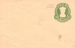 INDIA - ENVELOPE 50 PAISA Unc / ZM57 - Buste