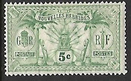 NOUVELLES-HEBRIDES N°27 N* - Unused Stamps