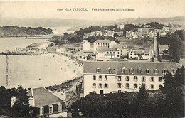 - Finistère - Ref-F41- Treboul - Vue Generale Des Sables Blancs - - Tréboul