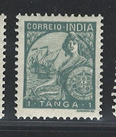 Portuguese India 1933 Landmarks Condition MNG Mundifil #338 - Portuguese India