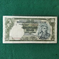 URUGUAY 500 PESOS 1939 - Uruguay