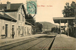 Raon L'étape * Intérieur De La Gare * Ligne Chemin De Fer Des Vosges - Raon L'Etape