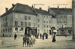 Raon L'étape * La Place Du Marché * Café Brasserie , Librairie Papeterie - Raon L'Etape