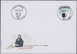 Suisse - 2020 - Tag Der Briefmarke • Basel - Ersttagsbrief FDC ET - Ersttag Voll Stempel - Brieven En Documenten