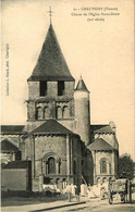 Chauvigny * Travaux Marbre Marbrier , Place Et Chevet De L'église Notre Dame - Chauvigny