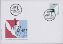 Suisse - 2020 - Tag Der Briefmarke • Basel - Brief - Sonderstempel - Briefe U. Dokumente