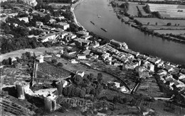 Trévoux - Vue Aérienne Sur La Vallée De La Saône , Au Premier Plan , Ruines Du Vieux Château - Trévoux