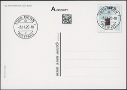 Suisse - 2020 - Tag Der Briefmarke • Basel - Karte - FDC ET - Ersttag Voll Stempel - Lettres & Documents