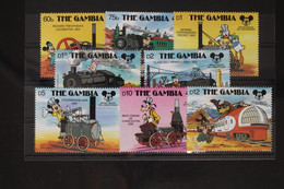 Gambia 729-736 ** Postfrisch Walt Disney #FD113 - Gambia (1965-...)