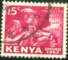 Kenya - Kenia - C4/35 - (°)used - 1963 - MIchel 3 - Onafhankelijkheid - Kenya (1963-...)