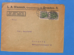 Allemagne Reich 1922 Lettre De Dresden (G4227) - Lettres & Documents