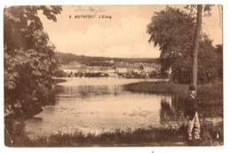 BOITSFORT - L' étang - Envoyée En 1915 - Feldpost - Cachet Meiningen Preuss Landsturm Inftr Batl - Watermael-Boitsfort - Watermaal-Bosvoorde