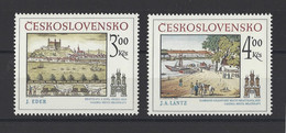 TCHECOSLOVAQUIE  YT   N° 2412/2413   Neuf **   1980 - Unused Stamps