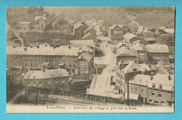 * Trois Ponts (Liège - Luik - La Wallonie) * (E. Desaix) Intérieur Du Village Et Pont Sur La Salm, Panorama, Old, Rare - Trois-Ponts