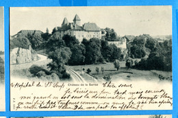 N14-299, La Sarraz, Château,1211, Précurseur, Circulée 1901 - La Sarraz