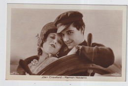 JOAN CRAWFORD   RAMON NOVARRO          PHOTO CARD - Schauspieler