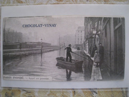 CPA.   1910  PARIS Inondé.    Appel Au Passeur. - Inondations