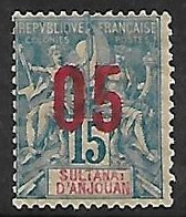 ANJOUAN N°22 N* - Unused Stamps