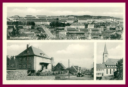 BAUMHOLDER Nahe - Katholische Kirche - 3 Vues - Verlag FRITZ DECKER - 1954 - Birkenfeld (Nahe)