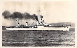 BATEAU DE GUERRE : Croiseur " LE SUFFREN " CPSM Photo Noir Blanc Format CPA - - Guerre