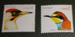 Portugal - 2002 - Xxxx - Gestempeld - Cancelled - 2 X Vogels - Peto Verde - Abelharuco - Gebruikt