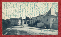 CPA Liège - GLONS   Place De Brus Et Tour Du Cimetière - Animation - Autres & Non Classés