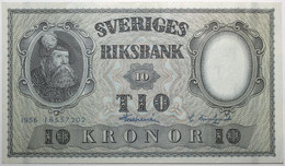 Suède - 10 Kronor - 1956 - PICK 43d.18 - NEUF - Svezia
