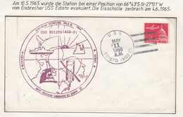 USA Driftstation ARLIS-II Cover MAY 11 1965  (DRB160A) - Stations Scientifiques & Stations Dérivantes Arctiques