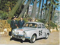 DAUPHINE RENAULT 1 ère Toutes Catégories RALLYE DE MONTE CARLO 1958 Vainqueurs Monraisse Feret - Rallyes